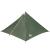 Cort de familie tipi pentru 7 persoane, verde, impermeabil GartenMobel Dekor