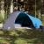 Cort de camping cupolă pentru 4 persoane, albastru, impermeabil GartenMobel Dekor
