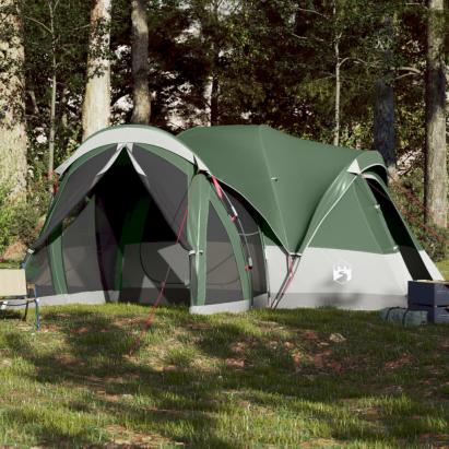 Cort de familie Tipi pentru 8 persoane, verde, impermeabil GartenMobel Dekor