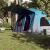 Cabină cort de camping, 5 persoane, albastru, impermeabil GartenMobel Dekor