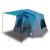 Cabină cort de camping, 5 persoane, albastru, impermeabil GartenMobel Dekor