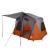 Cabină cort de camping 5 persoane gri și portocaliu impermeabil GartenMobel Dekor