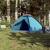 Cort de camping cupolă pentru 4 persoane, albastru, impermeabil GartenMobel Dekor