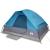 Cort de camping cupolă pentru 2 persoane, albastru, impermeabil GartenMobel Dekor