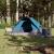 Cort de camping cupolă pentru 2 persoane, albastru, impermeabil GartenMobel Dekor
