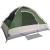 Cort de camping cupolă pentru 4 persoane, verde, impermeabil GartenMobel Dekor