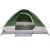 Cort de camping cupolă pentru 4 persoane, verde, impermeabil GartenMobel Dekor
