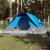 Cort de camping cupolă pentru 4 persoane, albastru, impermeabil GartenMobel Dekor