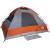 Cort de camping pentru 4 persoane, gri/portocaliu, impermeabil GartenMobel Dekor