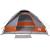 Cort de camping pentru 4 persoane, gri/portocaliu, impermeabil GartenMobel Dekor