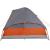 Cort de camping pentru 4 persoane, gri/portocaliu, impermeabil GartenMobel Dekor