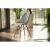 Masa de toaleta/machiaj + scaun Cava, gri, cu oglinda si LED-uri, 94x43x141 cm GartenVIP DiyLine