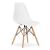 Set 4 scaune stil scandinav, Artool, Maro, PP, lemn, alb, 44.5x51x82.5 cm GartenVIP DiyLine