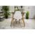 Set 4 scaune stil scandinav, Artool, Maro, PP, lemn, alb, 44.5x51x82.5 cm GartenVIP DiyLine