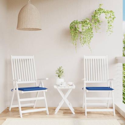 Perne scaune grădină 2 buc. albastru 40x40x3 cm țesătură Oxford GartenMobel Dekor