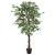 Arbore ficus artificial 1260 de frunze 200 cm verde GartenMobel Dekor