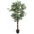 Arbore ficus artificial 1260 de frunze 200 cm verde GartenMobel Dekor