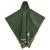 Poncho de ploaie cu glugă, design 2 în 1, verde, 223x145 cm GartenMobel Dekor