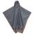 Poncho ploaie cu glugă design 2 în 1 gri/portocaliu 223x145 cm GartenMobel Dekor