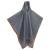 Poncho ploaie cu glugă design 2 în 1 gri/portocaliu 223x145 cm GartenMobel Dekor
