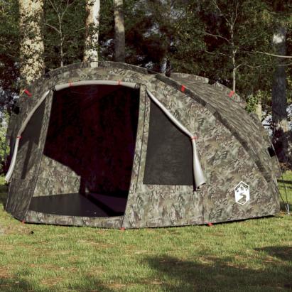 Cort de pescuit pentru 4 persoane, camuflaj, impermeabil GartenMobel Dekor