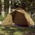 Cort de pescuit pentru 4 persoane, camuflaj, setare rapidă GartenMobel Dekor