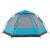 Cort de camping cabană 4 persoane albastru cu eliberare rapidă GartenMobel Dekor