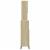 Set mobilier de baie, 3 piese, stejar sonoma, lemn prelucrat GartenMobel Dekor