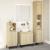 Set mobilier de baie, 3 piese, stejar sonoma, lemn prelucrat GartenMobel Dekor