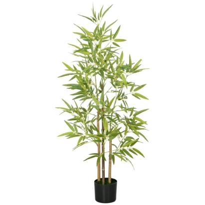 Planta artificiala, bambus cu ghiveci, verde, 15x120 cm GartenVIP DiyLine