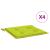 Perne scaune grădină 4 buc. verde 40x40x3 cm țesătură Oxford GartenMobel Dekor