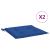 Perne scaune grădină 2 buc. albastru 50x50x3 cm țesătură Oxford GartenMobel Dekor