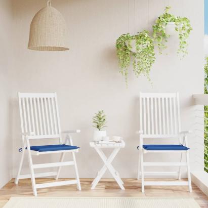 Perne scaune grădină 2 buc. albastru 50x50x3 cm țesătură Oxford GartenMobel Dekor