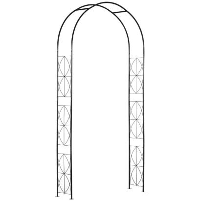 Arcada metalica, pergola, pentru gradina, 114x30x230 cm GartenVIP DiyLine