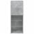 Comodă TV cu lumini LED, gri beton, 40,5x30x102 cm GartenMobel Dekor
