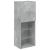 Comodă TV cu lumini LED, gri beton, 40,5x30x102 cm GartenMobel Dekor