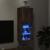 Comodă TV cu lumini LED, stejar fumuriu, 40,5x30x102 cm GartenMobel Dekor