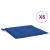Perne scaune grădină 6 buc. albastru 40x40x3 cm țesătură Oxford GartenMobel Dekor