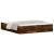 Cadru pat, stejar afumat, 180x200 cm, Super King Size GartenMobel Dekor