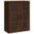 Dulap montat pe perete, stejar maro, 69,5x34x90 cm GartenMobel Dekor