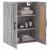 Dulap pe perete, sonoma gri, 69,5x34x90 cm, lemn prelucrat GartenMobel Dekor