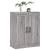 Dulap pe perete, sonoma gri, 69,5x34x90 cm, lemn prelucrat GartenMobel Dekor