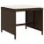 Set mobilier de grădină cu perne, 11 piese, maro, poliratan GartenMobel Dekor