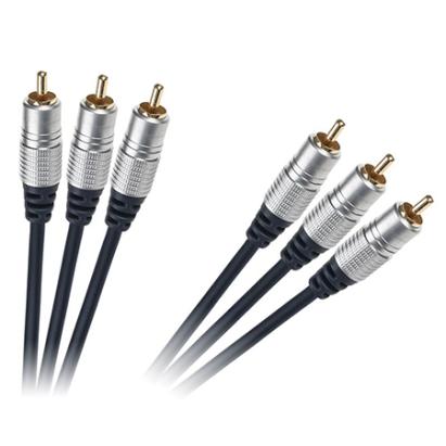 CABLU 3RCA-3RCA 1.5M GOLD EuroGoods Quality