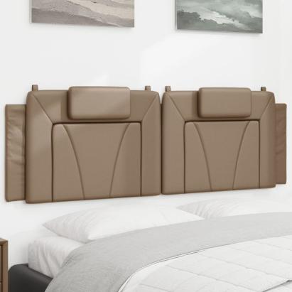 Pernă pentru tăblie pat, cappuccino, 160 cm, piele artificială GartenMobel Dekor