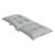 Perne scaun cu spătar înalt 2 buc. melanj gri 120x50x7cm textil GartenMobel Dekor