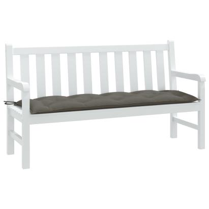 Pernă bancă de grădină, melanj gri închis, 150x50x7 cm, textil GartenMobel Dekor