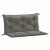 Pernă bancă de grădină 2buc melanj gri închis 100x50x7cm textil GartenMobel Dekor