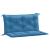 Pernă bancă de grădină 2 buc melanj albastru 100x50x7 cm textil GartenMobel Dekor