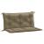 Pernă bancă de grădină 2buc melanj gri taupe 100x50x7 cm textil GartenMobel Dekor